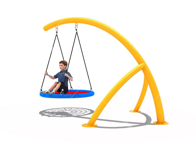 单柱拱形秋千